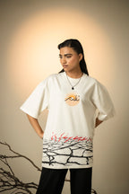UMEED - White - Drop Shoulder Tee