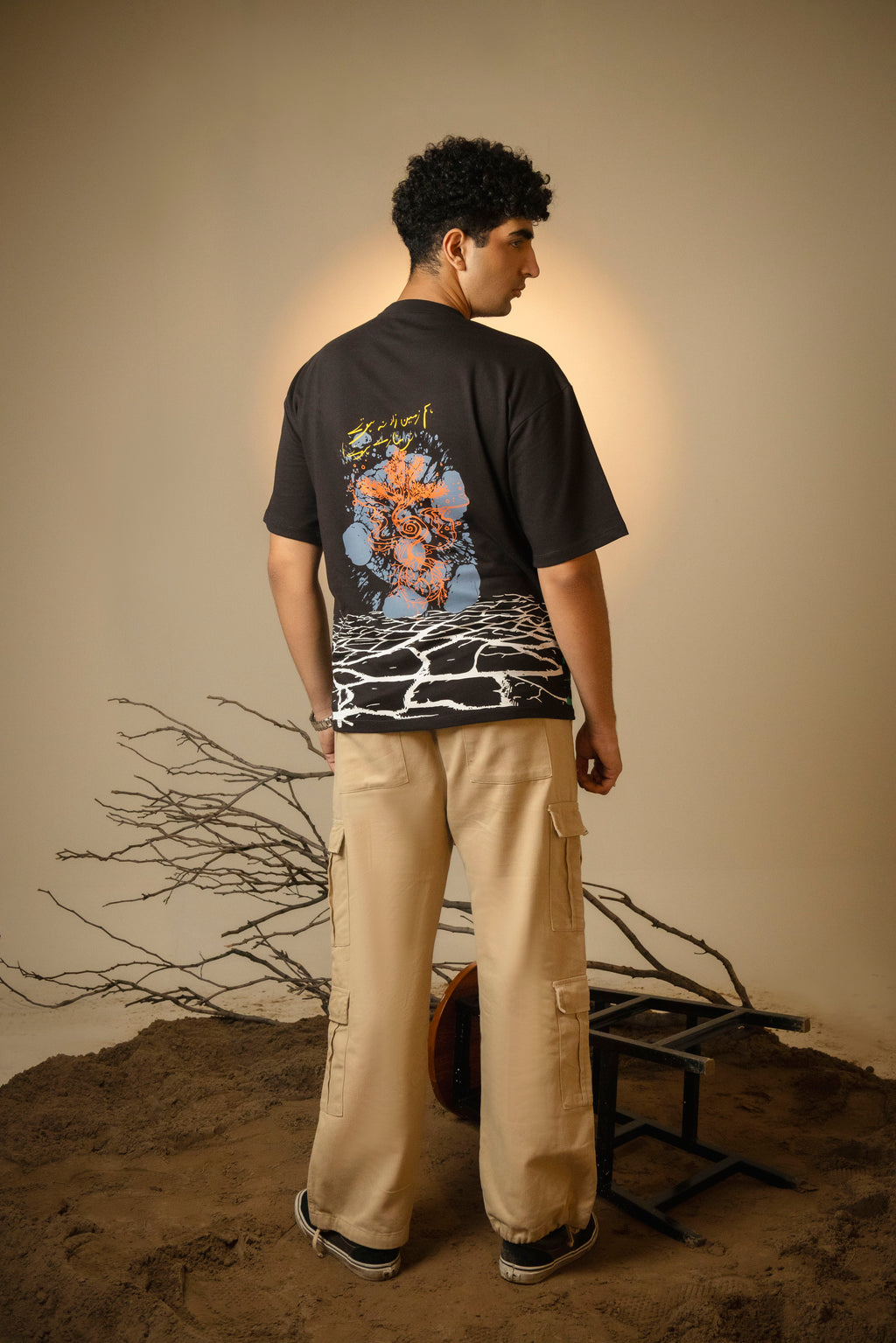 UMEED - Black - Drop Shoulder Tee