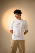 Taqdeer Essentials - Slim Fit Drop Shoulder - White - Vol. 02