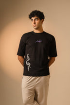 Taqdeer Essentials - Slim Fit Drop Shoulder - Black - Vol. 02