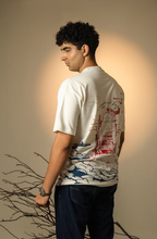 TALAASH - White - Drop Shoulder Tee